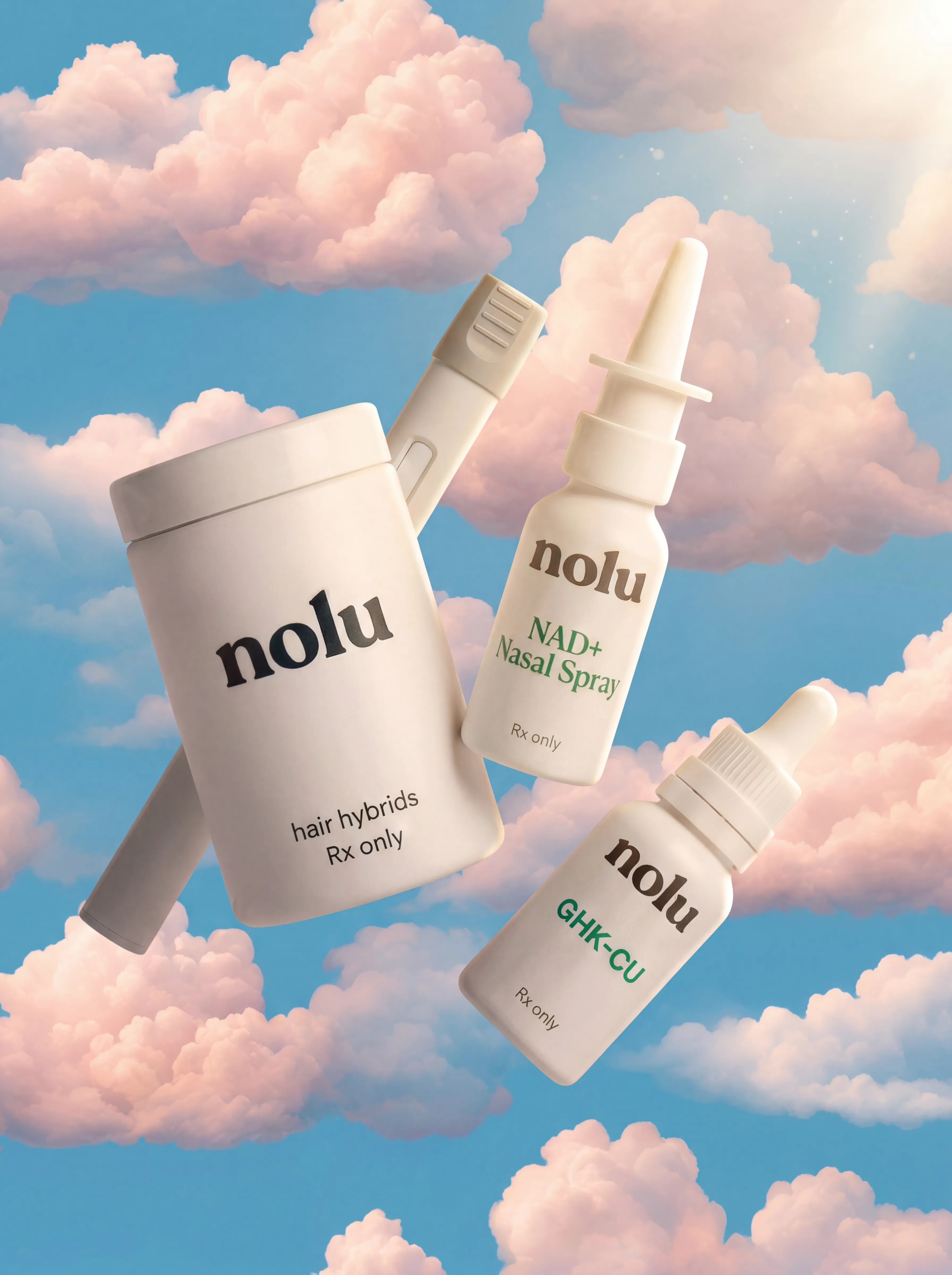 Clinician-prescribed nolu peptide vials and pen